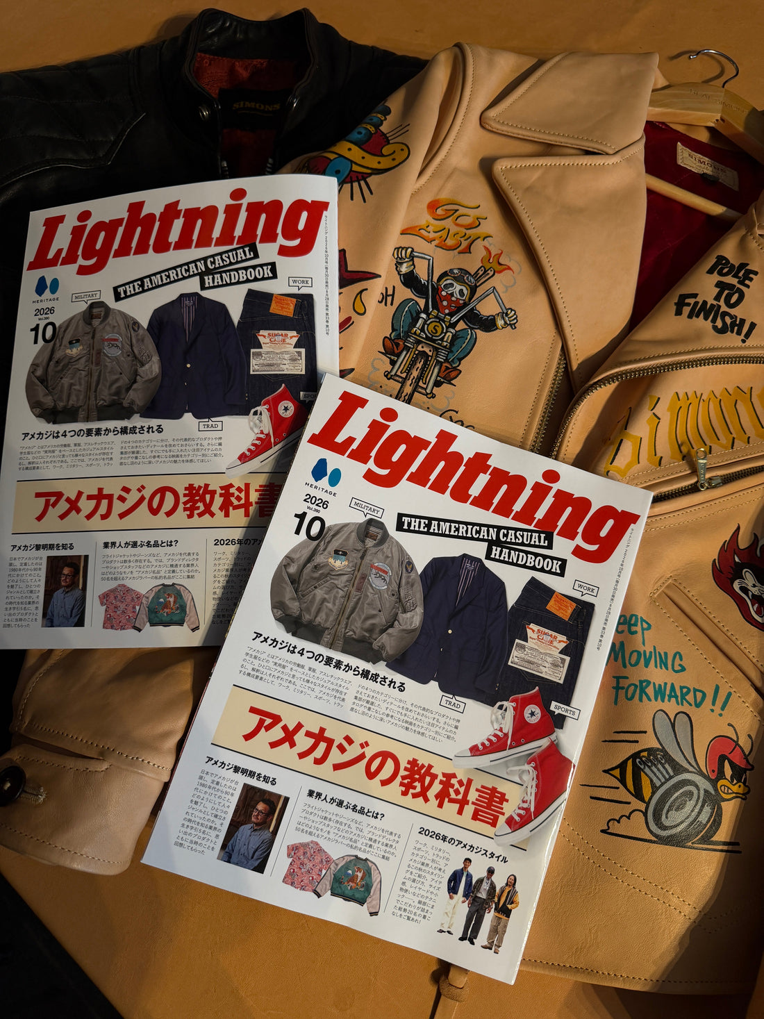 Lightning 2026年10月号に REAL SIMONS（リアルシモンズ）が掲載されました