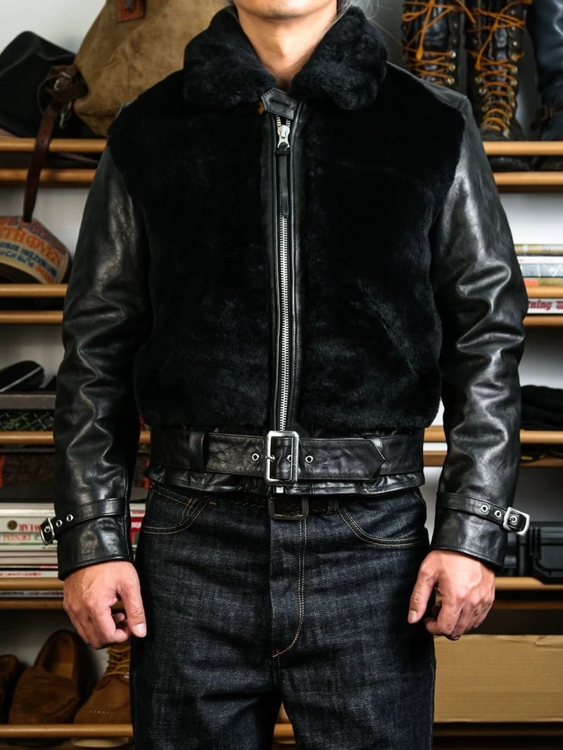 GRIZZLY JACKET マウンテンファージャケット メリノウールファー 1930s