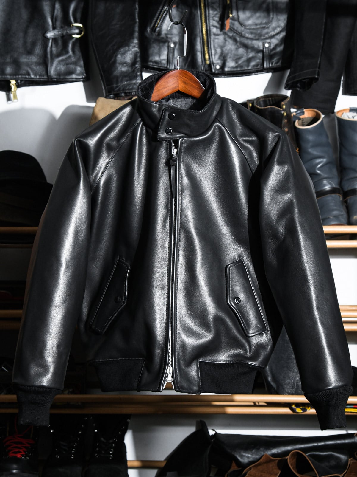 Harrington Blouson G9 — Leather