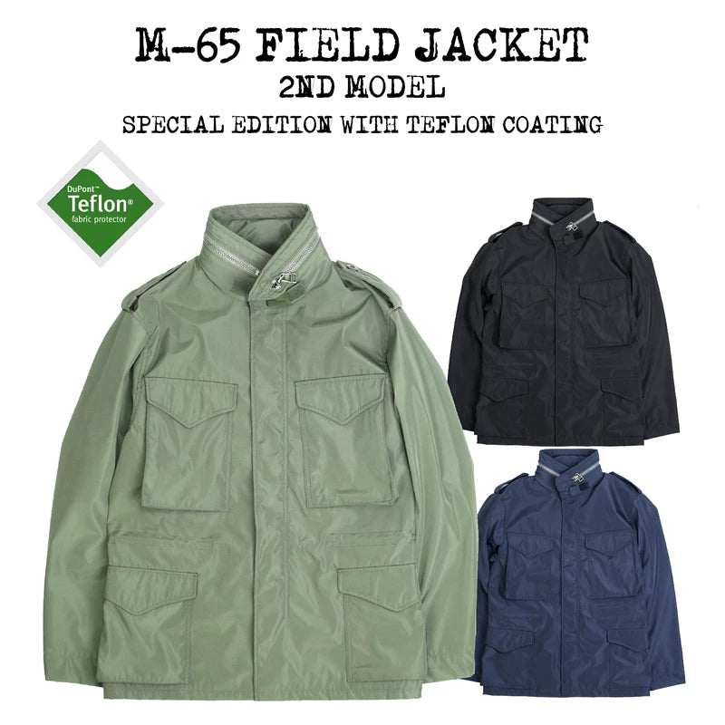 M-65 フィールドジャケット 防水 4ポケット 1971年 2ndモデル ナイロン