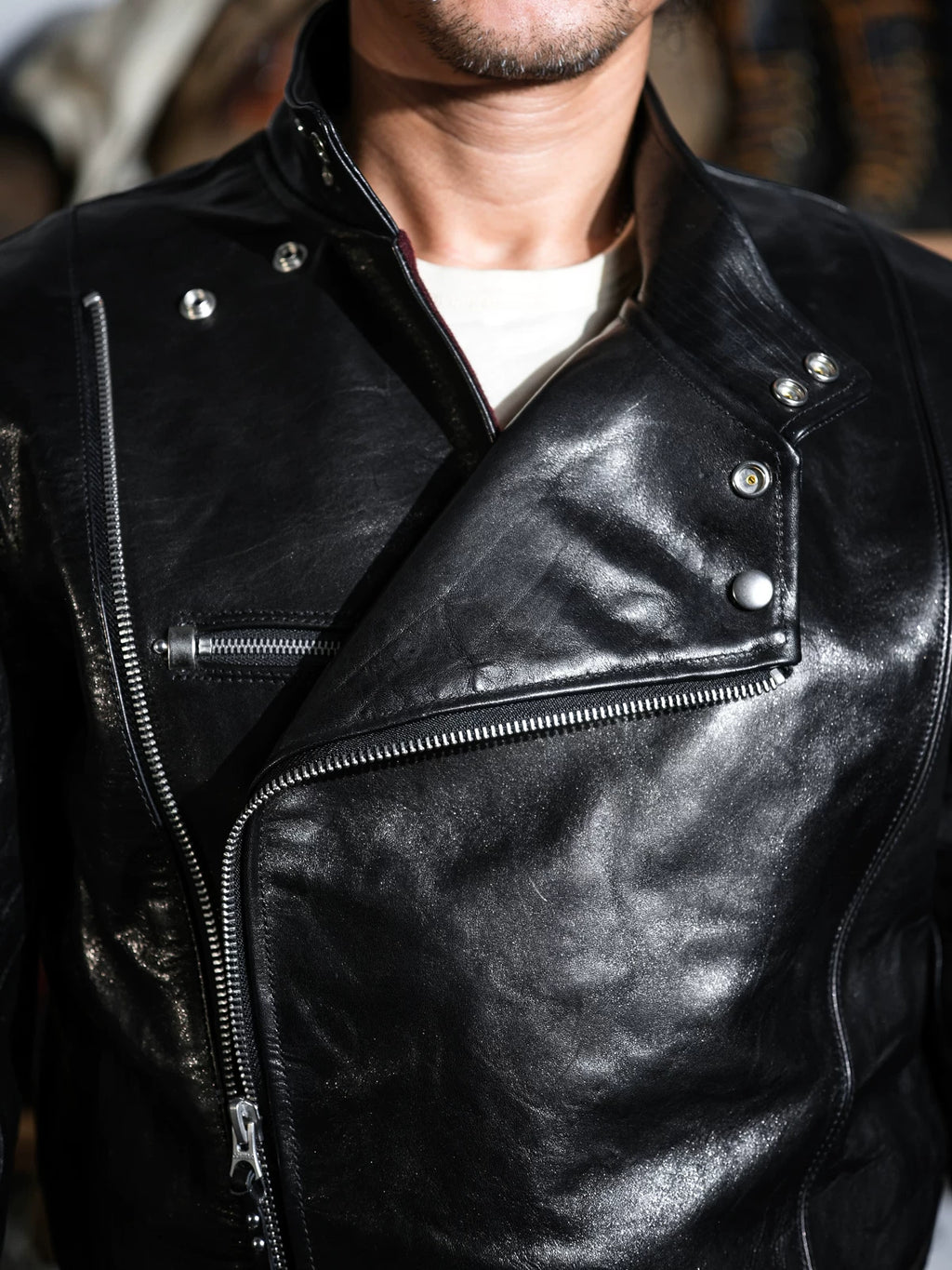 BLACK RIDGE Jacket ウエストシェイプ短丈 ホースハイド