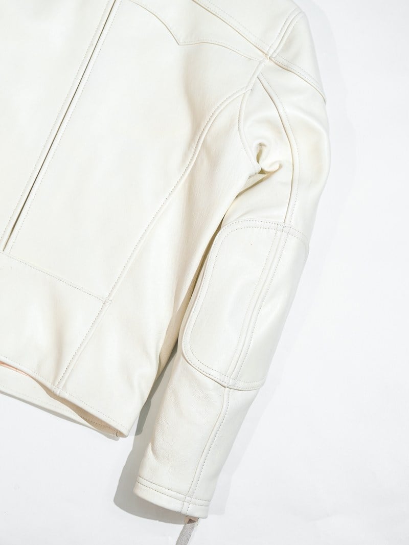 Single Riders Leather Jacket — Tannin Tanned Goatskin