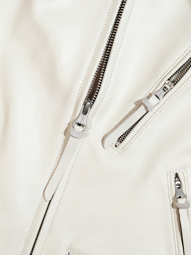 Single Riders Leather Jacket — Tannin Tanned Goatskin