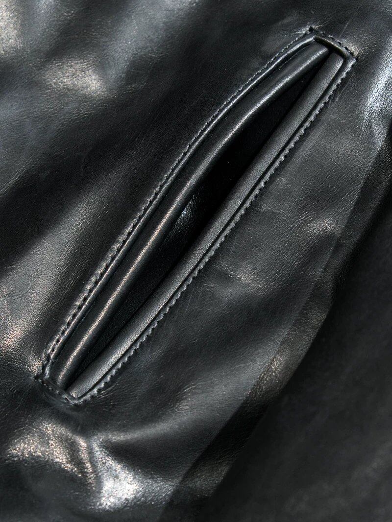 Wide Pattern 1930s Remake — Oil-Wax Calfskin