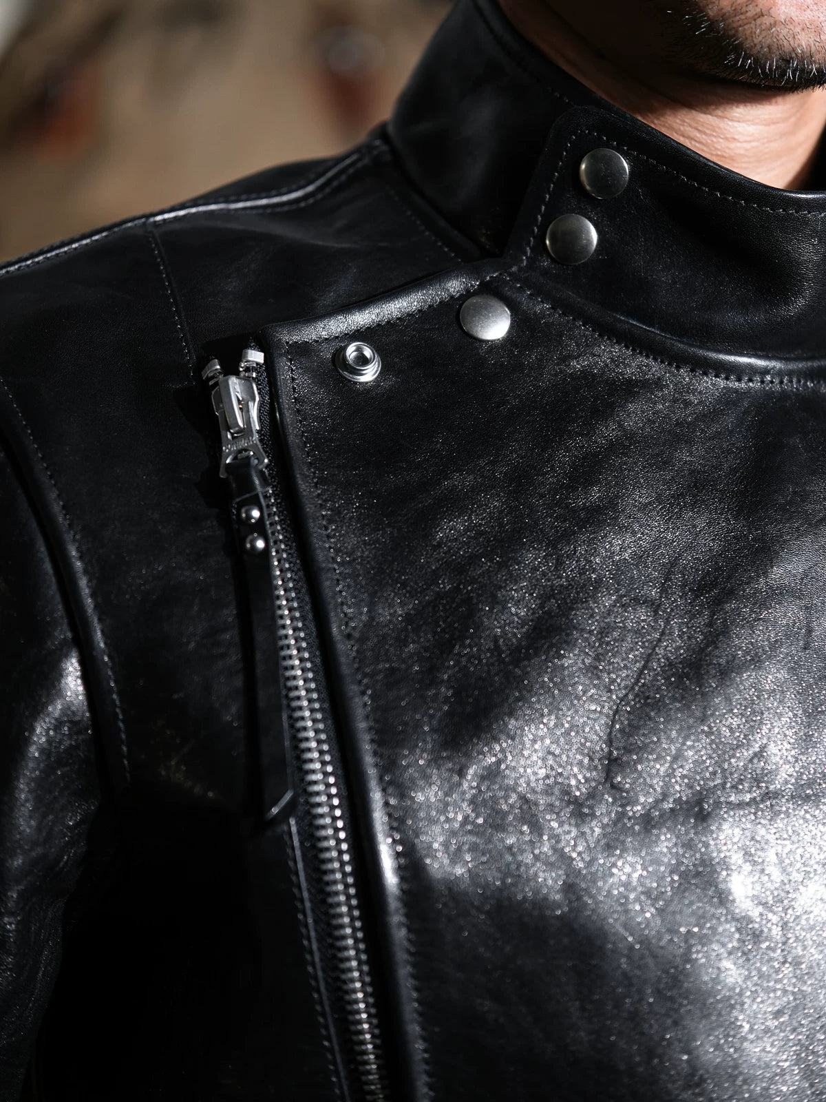BLACK RIDGE Jacket ウエストシェイプ短丈 ホースハイド