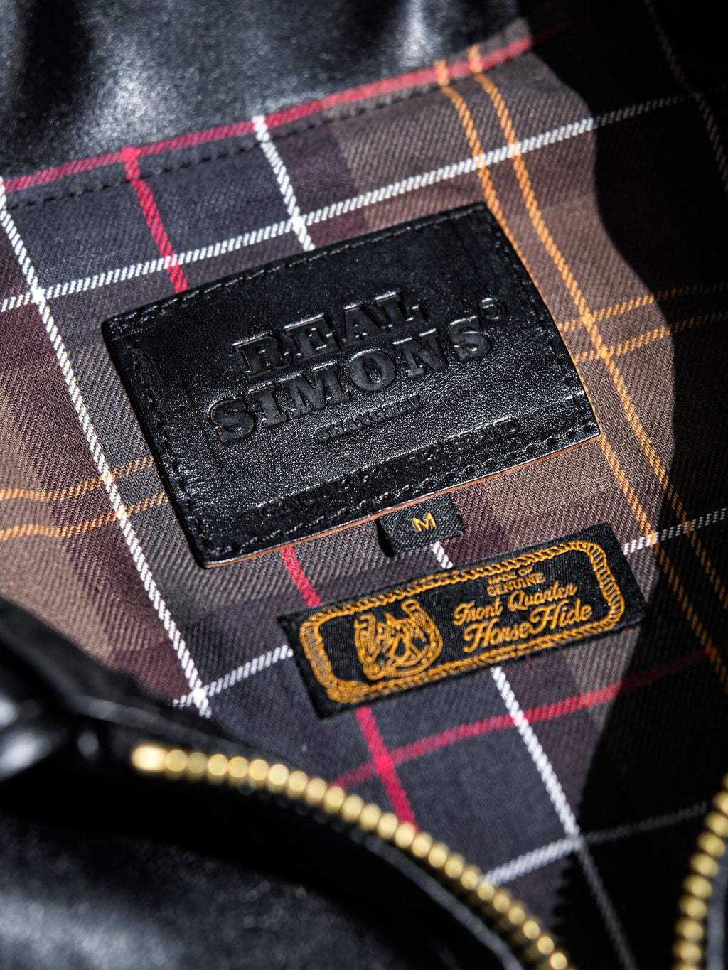 カリフォルニアジャケット 短丈ワイド 1940s ホースハイド