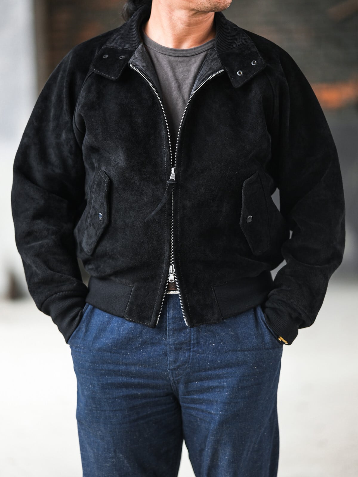 Harrington Blouson G9 — Leather