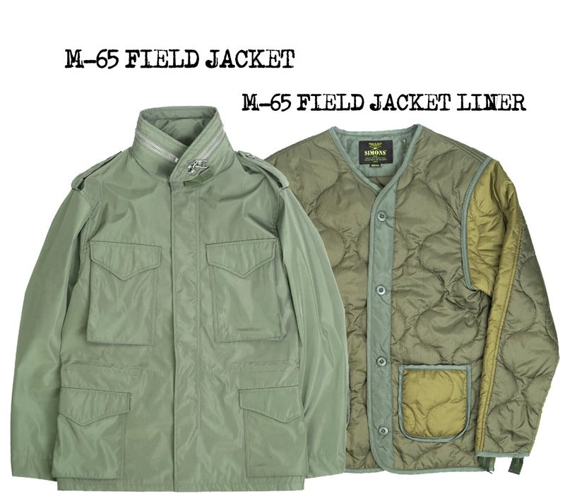 M-65 フィールドジャケット 防水 4ポケット 1971年 2ndモデル ナイロン