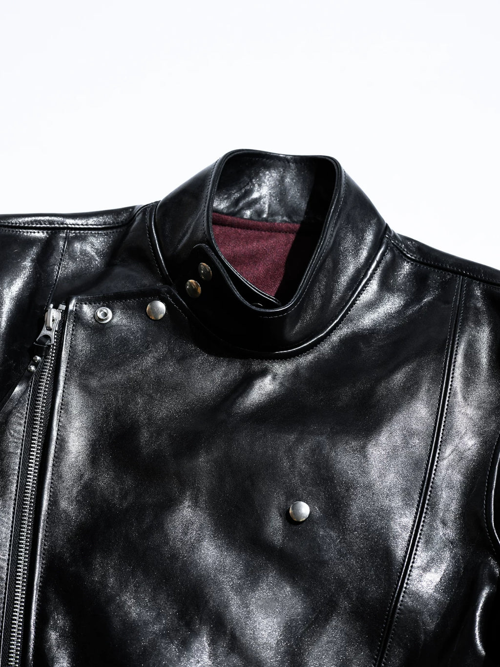BLACK RIDGE Jacket ウエストシェイプ短丈 ホースハイド