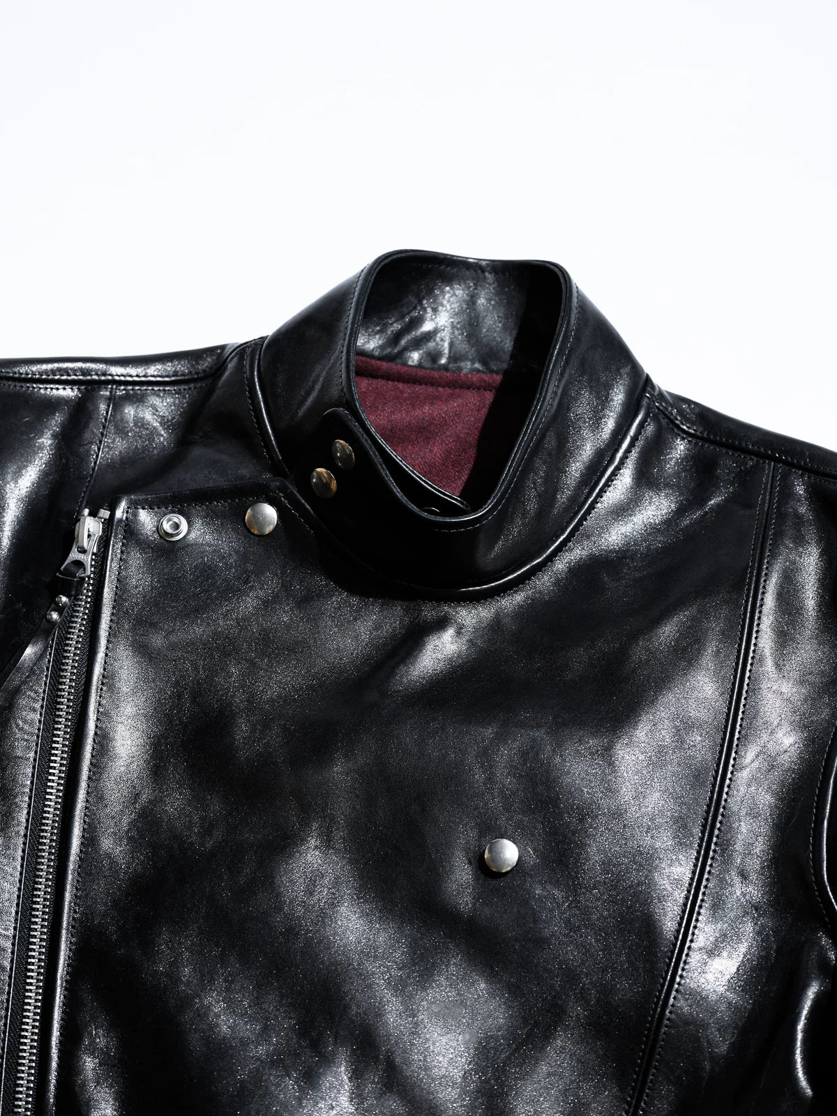 BLACK RIDGE Jacket ウエストシェイプ短丈 ホースハイド