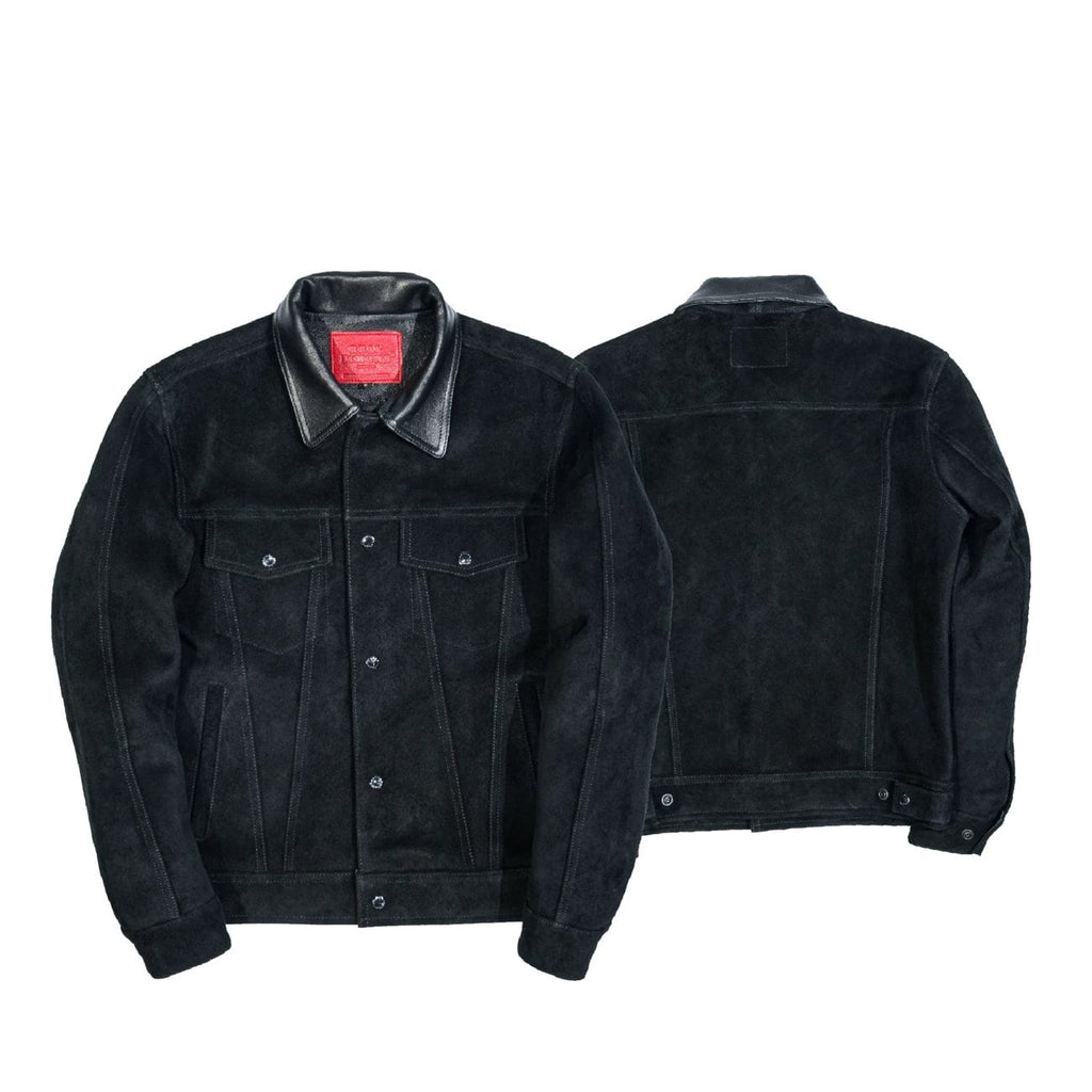 Suede Trucker Jacket — Third Type, Goat Suede