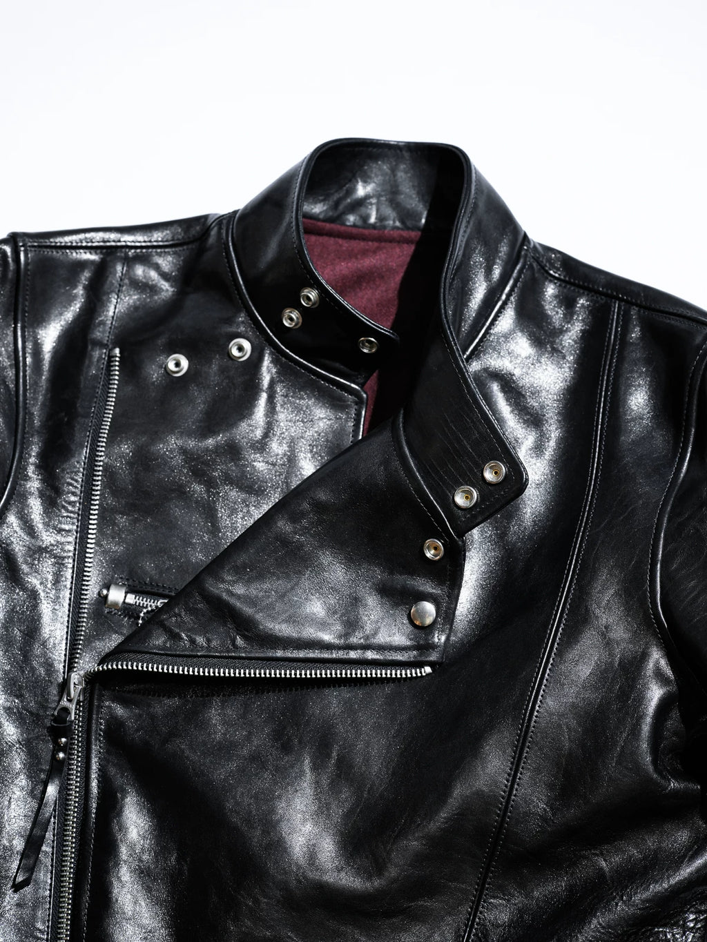BLACK RIDGE Jacket ウエストシェイプ短丈 ホースハイド