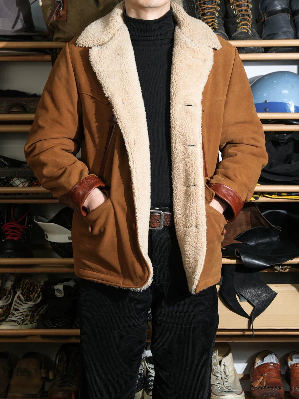 Shearling Ranch Coat — Double Layer, Sheepskin