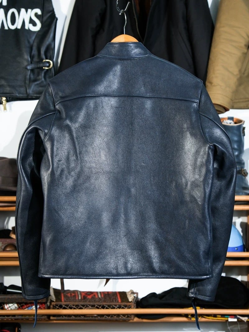 カフェレーサー ライダース J-100 ゴートスキン
