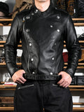 Double-Breasted Riders Jacket J-31 — 1930s Goatskin