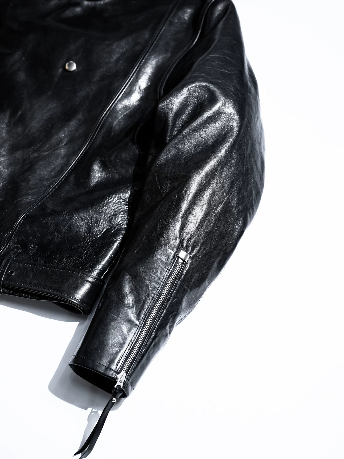 BLACK RIDGE Jacket ウエストシェイプ短丈 ホースハイド