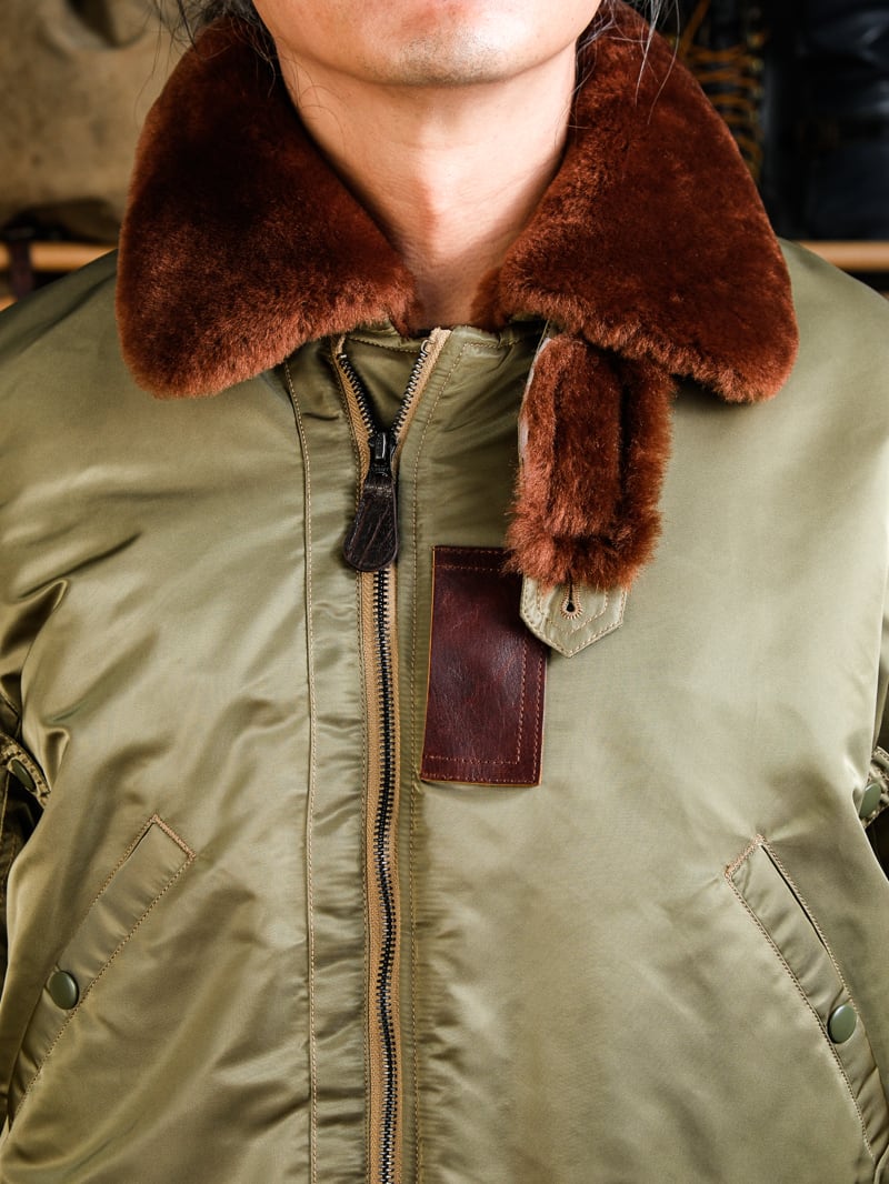 B-15B Flight Jacket — Real Fur Collar