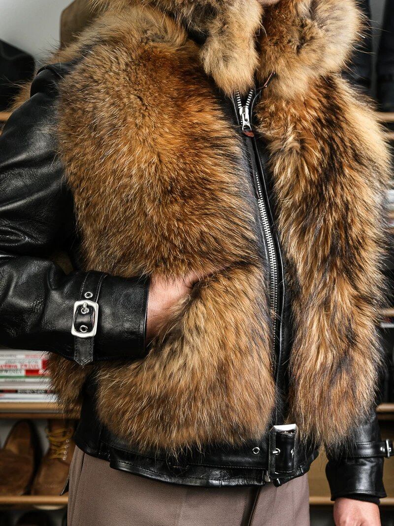 GRIZZLY JACKET ベアキング マウンテンファージャケット 1930sホースハイド