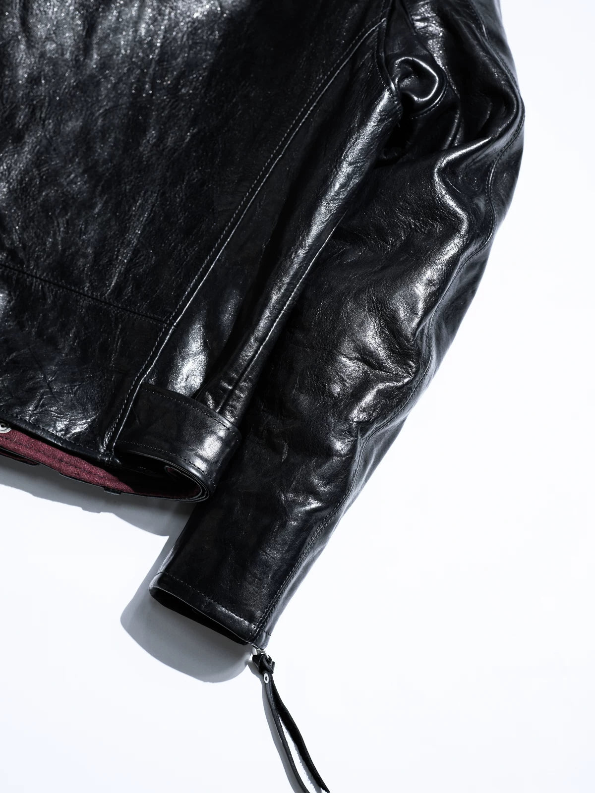BLACK RIDGE Jacket ウエストシェイプ短丈 ホースハイド