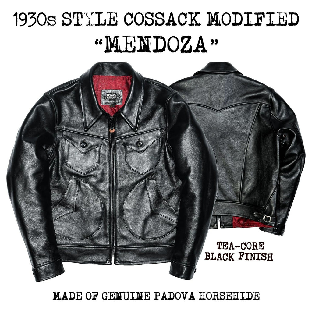 シングルライダース MENDOZA 二代目 茶芯  ホースハイド