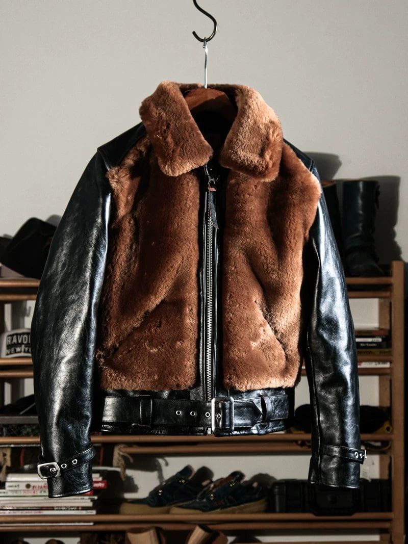 GRIZZLY JACKET Mountain Fur Jacket — Merino Wool Pile, 1930s