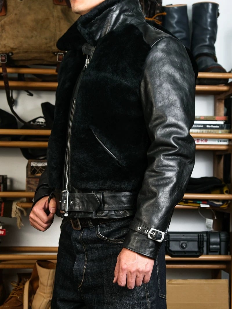 GRIZZLY JACKET マウンテンファージャケット メリノウールファー 1930s