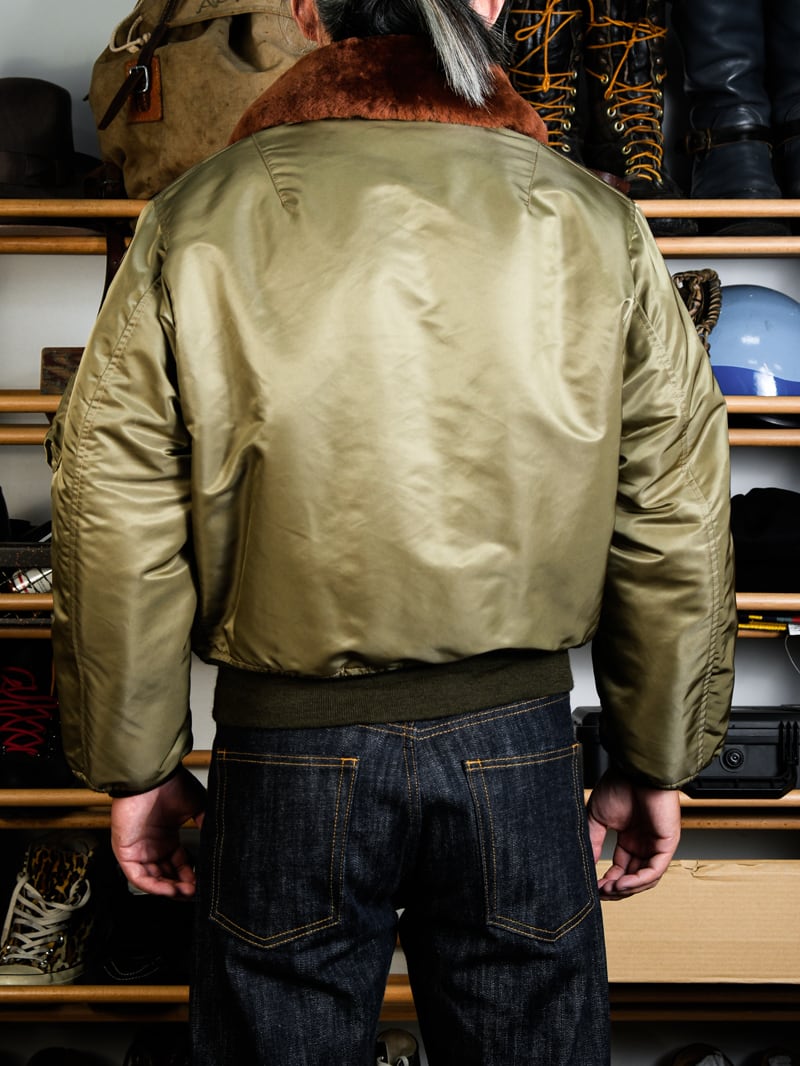B-15B Flight Jacket — Real Fur Collar