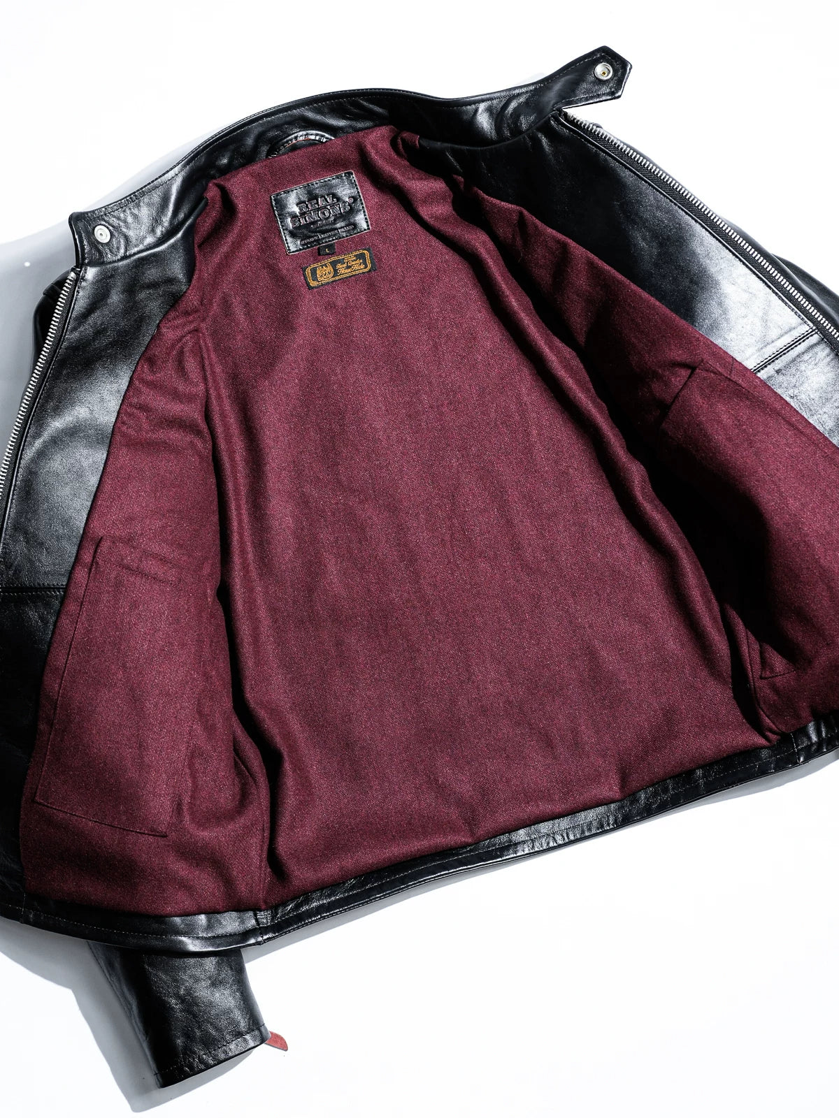 MOJAVE レーシングジャケット シングルライダース 茶芯 ホースハイド