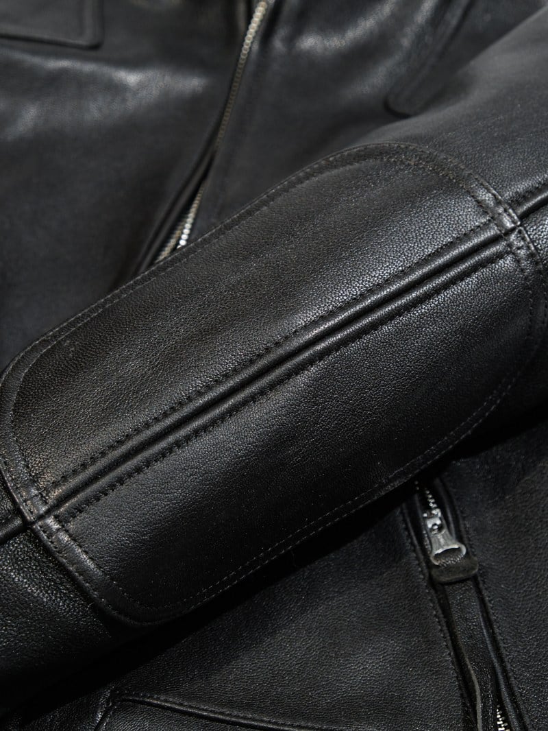 Single Riders Leather Jacket — Tannin Tanned Goatskin