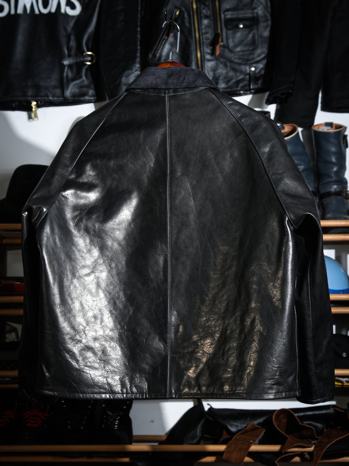 Courier Jacket — ECO Oil-Wax Calfskin