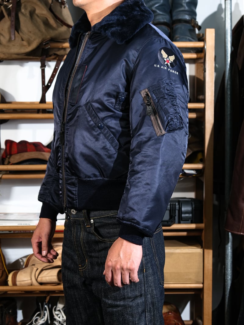 B-15C Flight Jacket — Night Blue