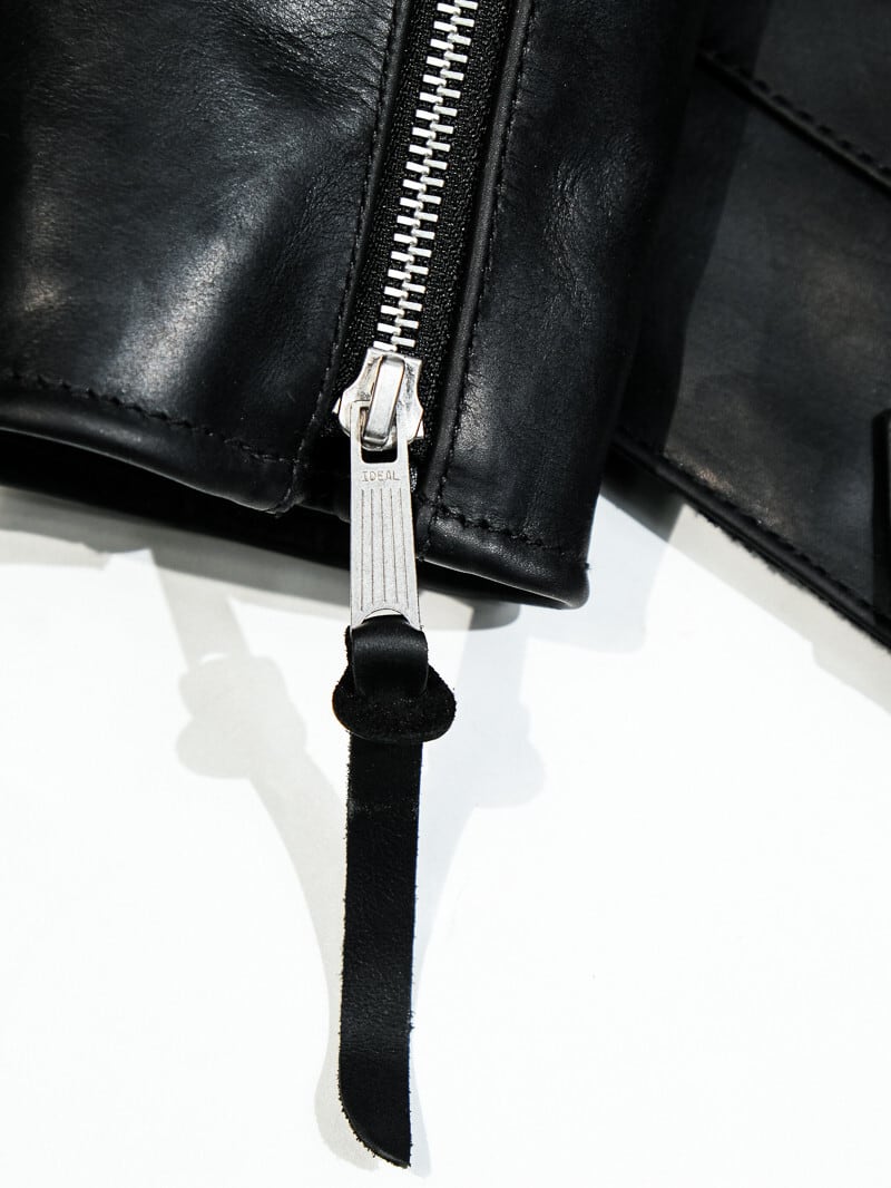 551 Leather Jacket — British Classic, Black Calfskin