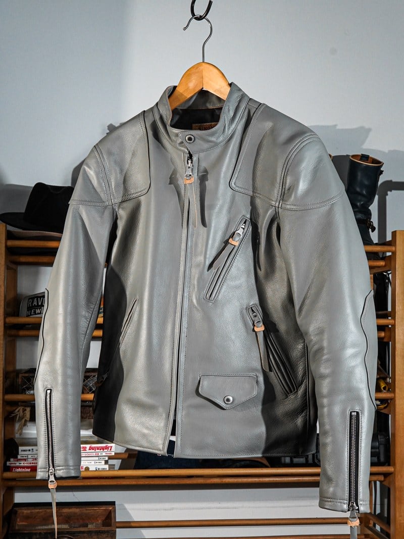 Single Riders Leather Jacket — Tannin Tanned Goatskin
