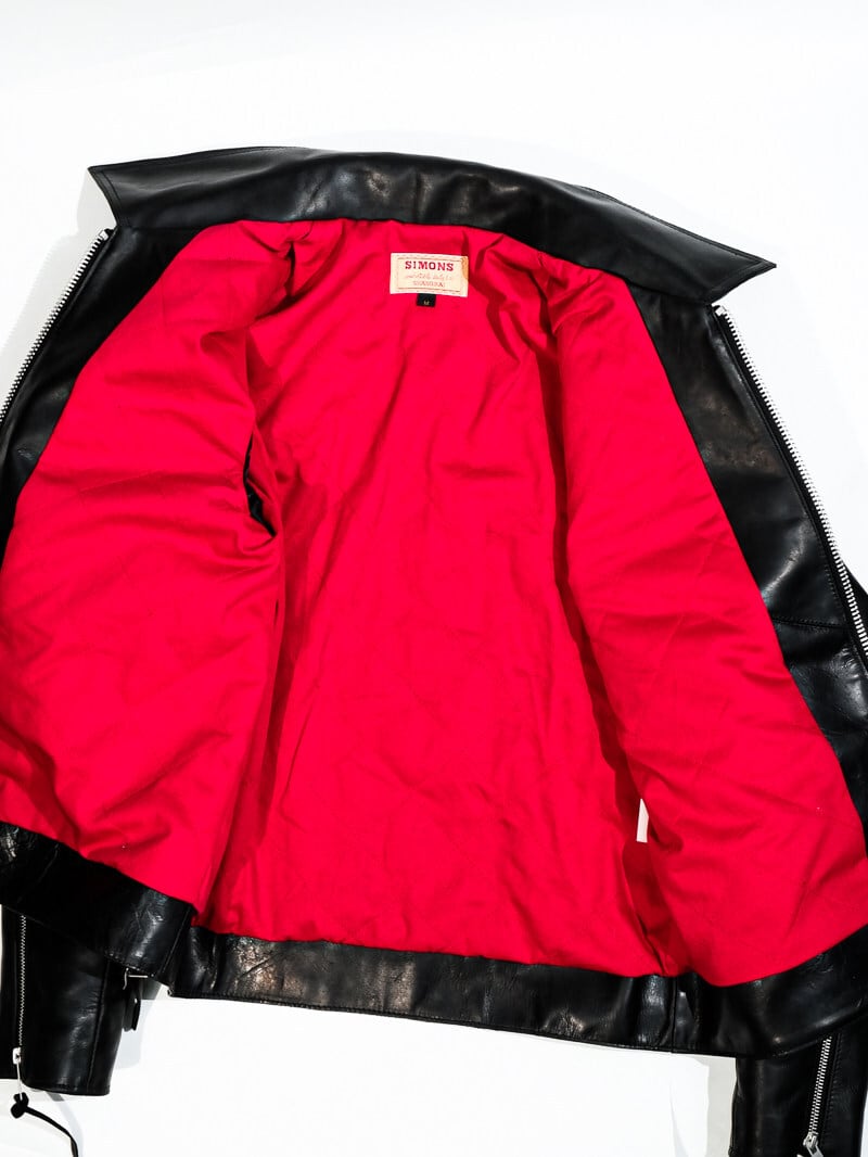 551 Leather Jacket — British Classic, Black Calfskin