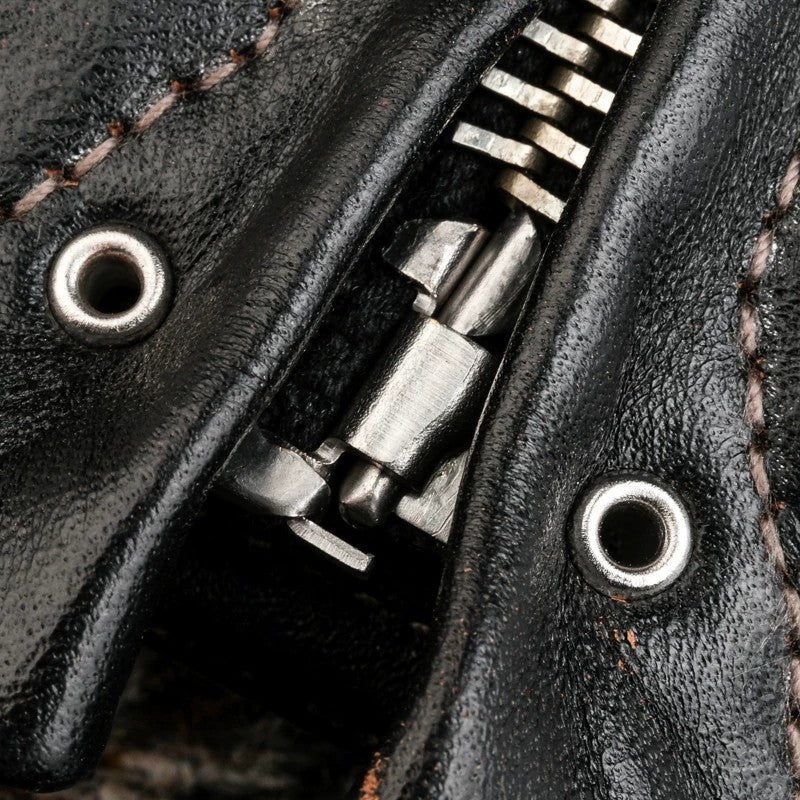 1930s ハーフベルト レザージャケット ヴィンテージ加工 ホースハイド
