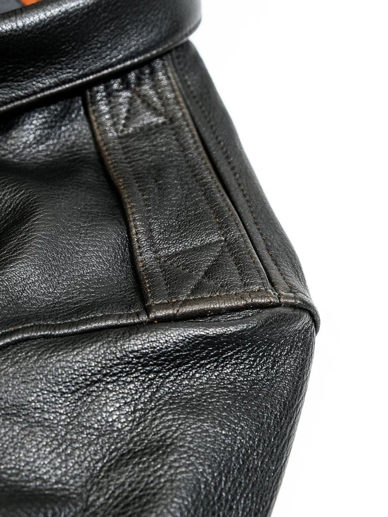 A-2 Leather Flight Jacket — Military, Short, Tea-Core Goatskin