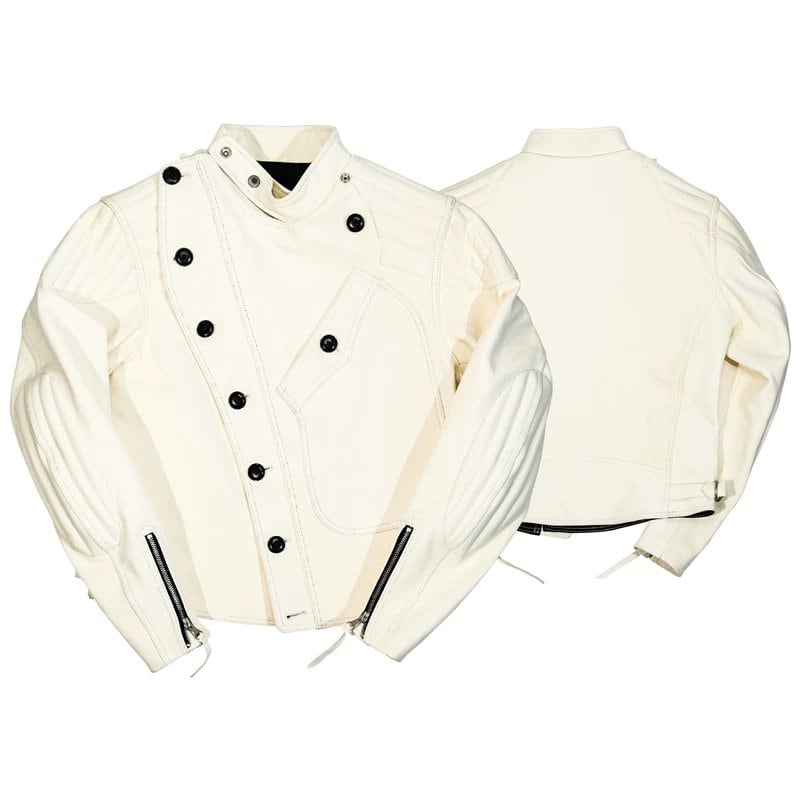1920s Vintage Classic Riders Jacket — Heavy Goatskin