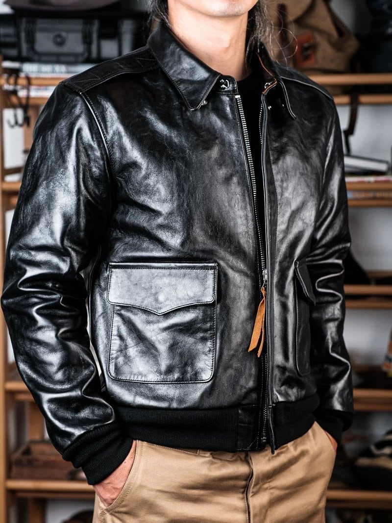 A-2 Leather Flight Jacket 23380 — Horsehide