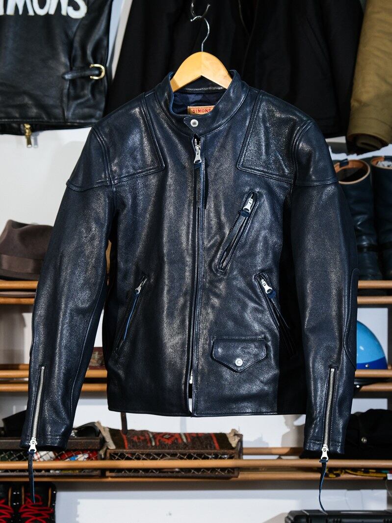 Single Riders Leather Jacket — Tannin Tanned Goatskin