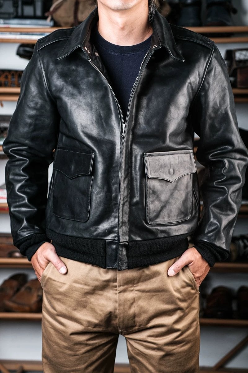 A-2 Leather Flight Jacket 23380 — Horsehide