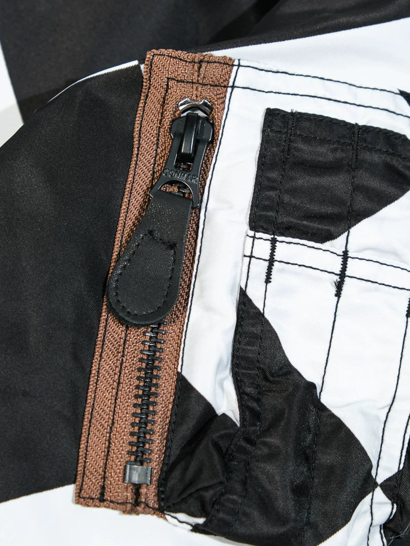 MA-1 リバーシブル フライトジャケット チェッカーフラッグ ナイロン