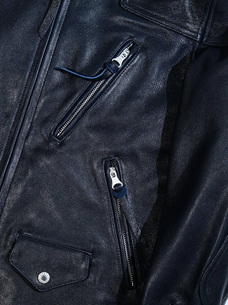 Single Riders Leather Jacket — Tannin Tanned Goatskin