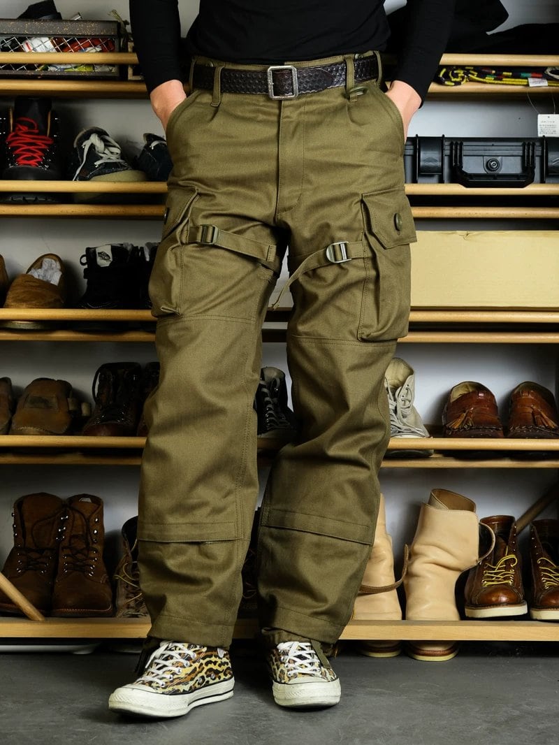 Cargo Trousers — Multi Pocket, 380 g Cotton