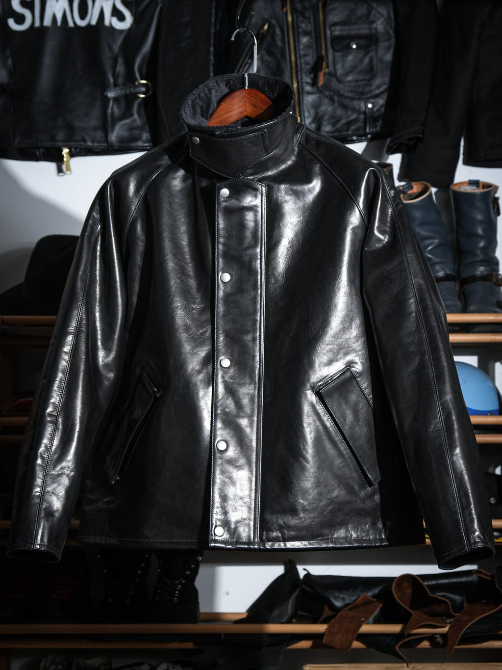 Courier Jacket — ECO Oil-Wax Calfskin
