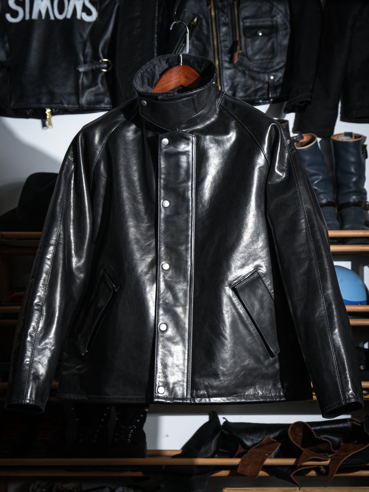 Courier Jacket — ECO Oil-Wax Calfskin