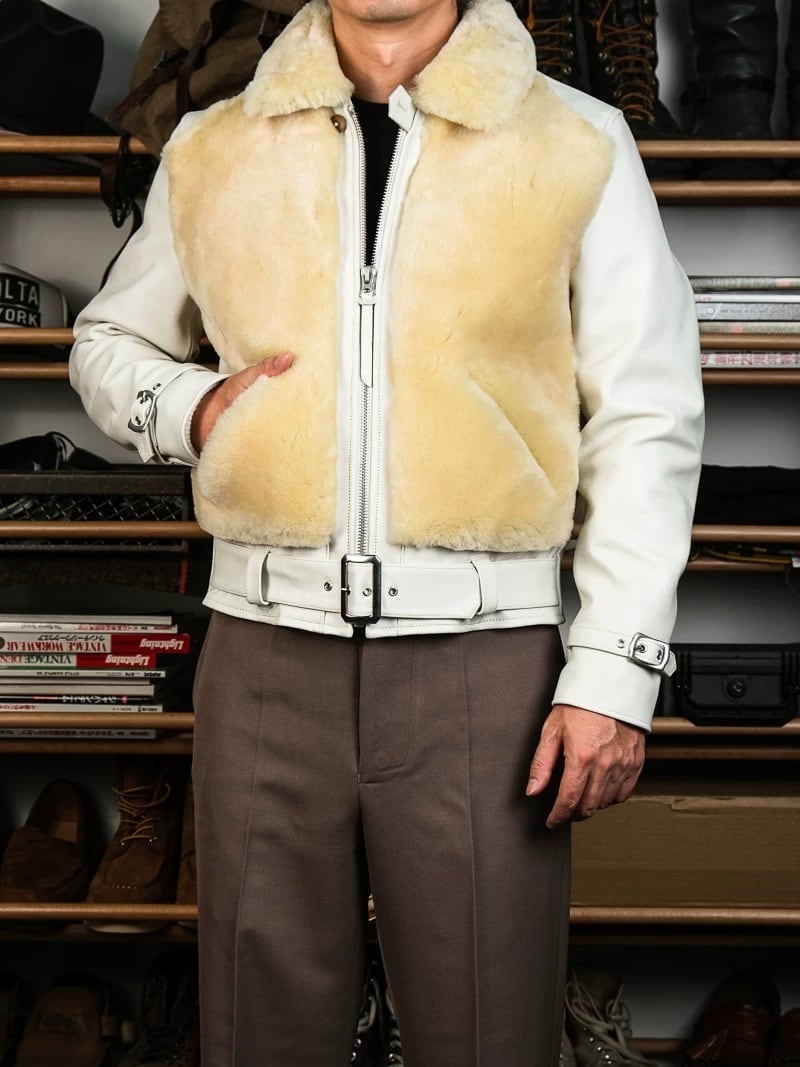 GRIZZLY JACKET マウンテンファージャケット メリノウールファー 1930s