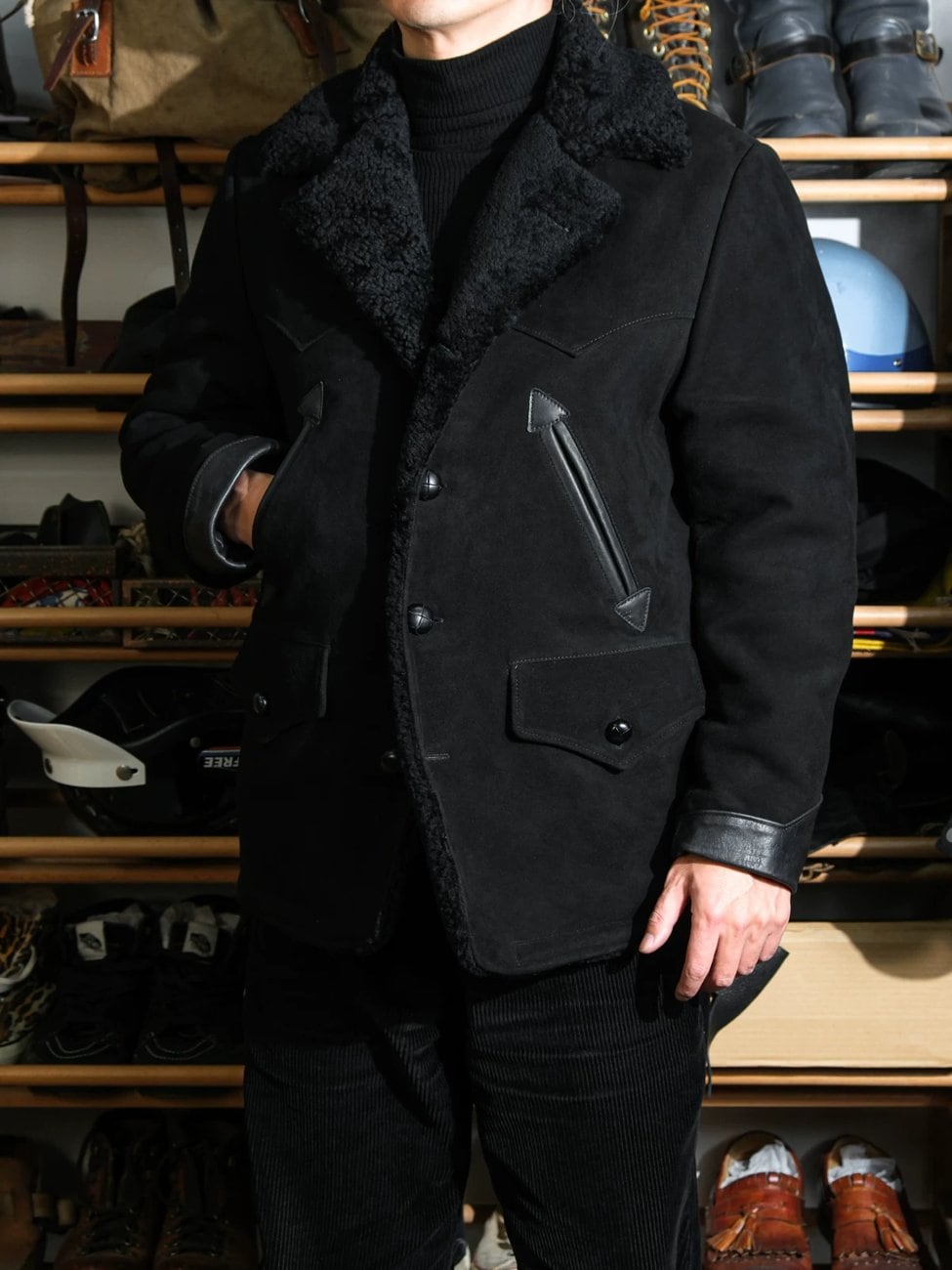 Shearling Ranch Coat — Double Layer, Sheepskin