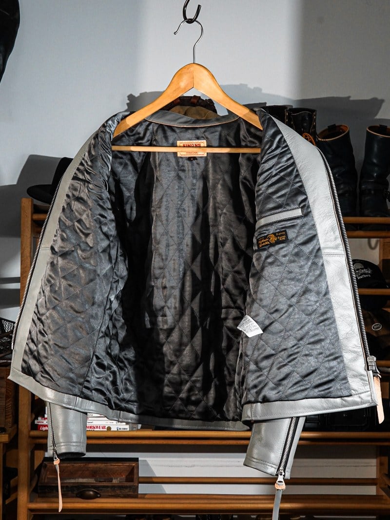 Single Riders Leather Jacket — Tannin Tanned Goatskin