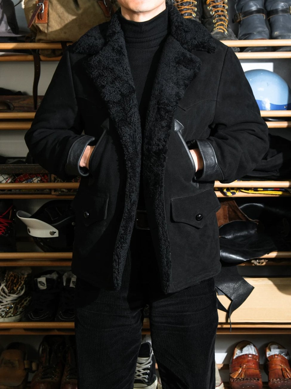Shearling Ranch Coat — Double Layer, Sheepskin