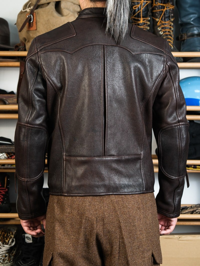 Single Riders Leather Jacket — Tannin Tanned Goatskin